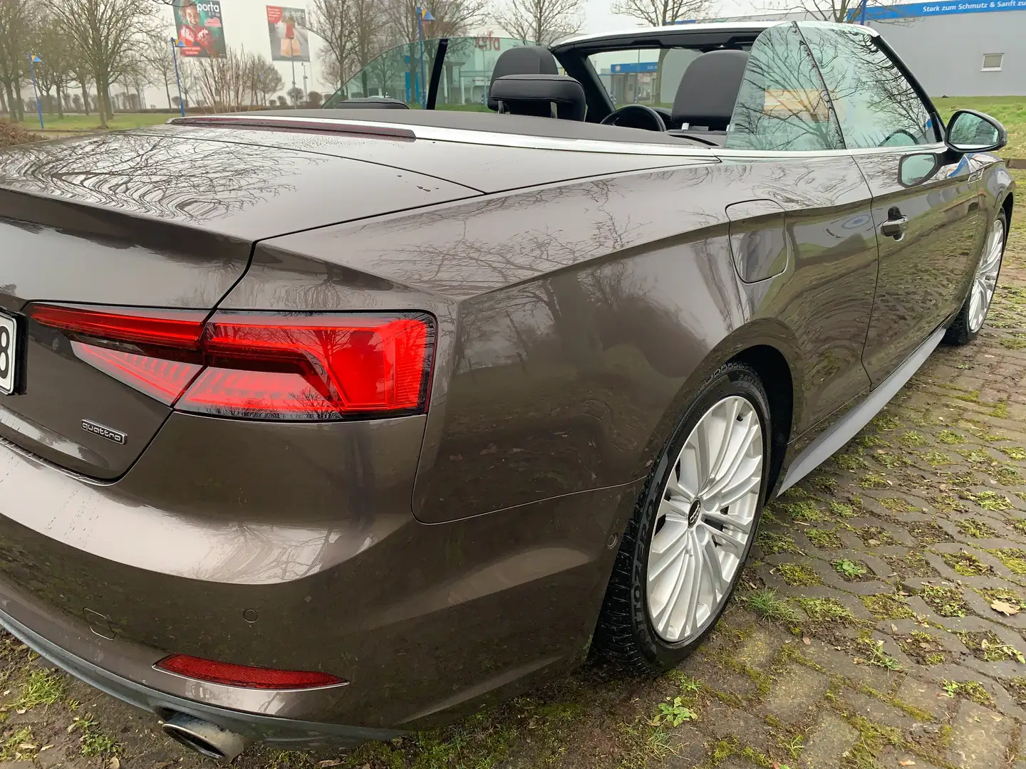 Audi A5 A5 Cabrio Cabrio 2.0 TFSI quattro S tronic sport Braun - 2