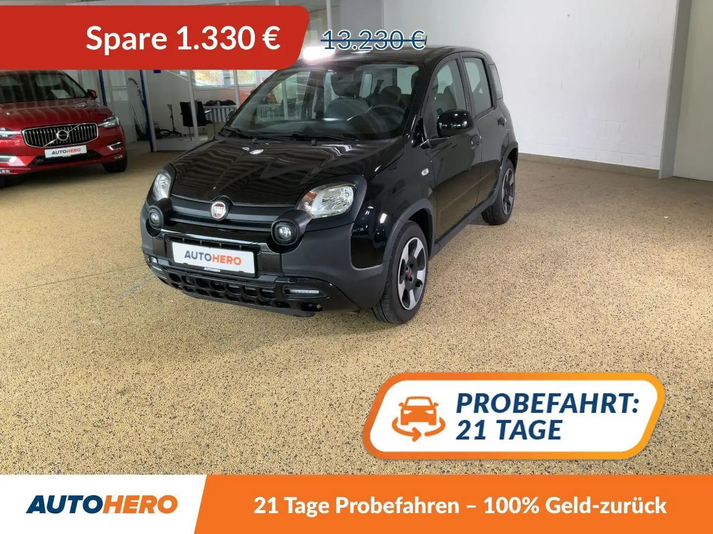 Fiat Panda 1.0 Mild-Hybrid City Plus*KLIMA*GARANTIE* Schwarz - 1