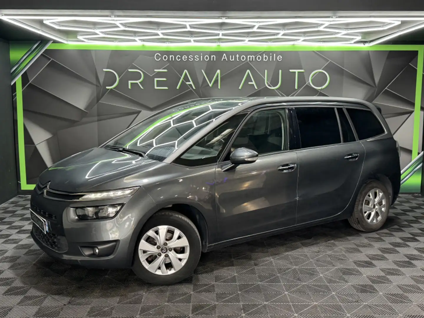Citroen Grand C4 Picasso HDI 115CH INTENSIVE Gris - 1