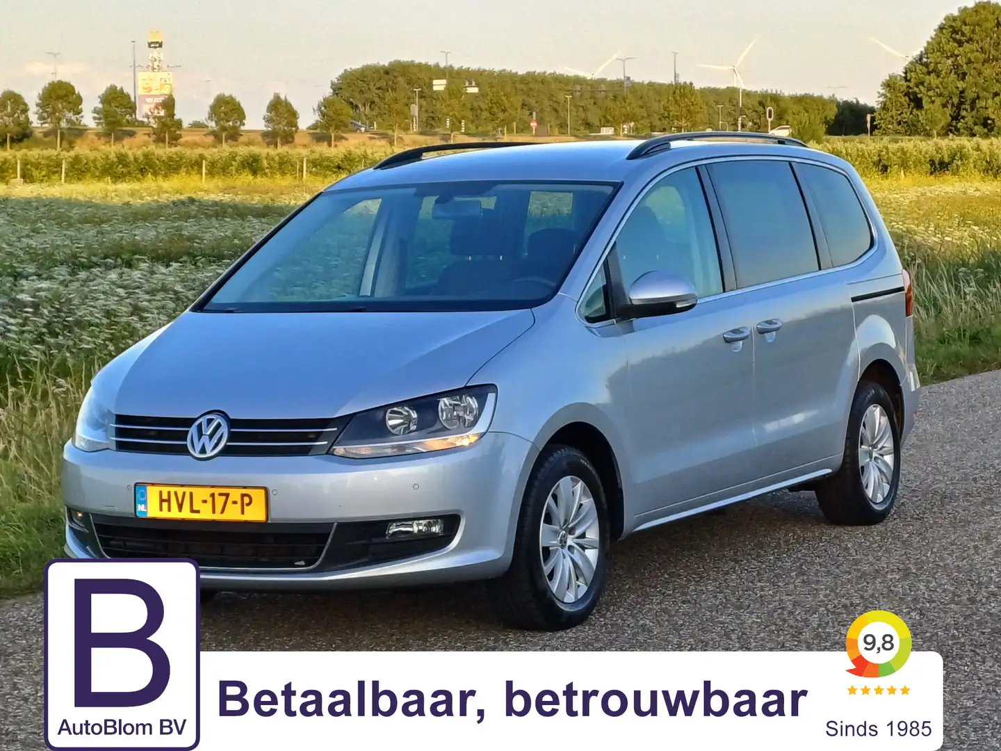 Volkswagen Sharan 1.4 TSI Comfortline 7-Pers. /Trekh/Clima/Navi/Crui Gris - 1