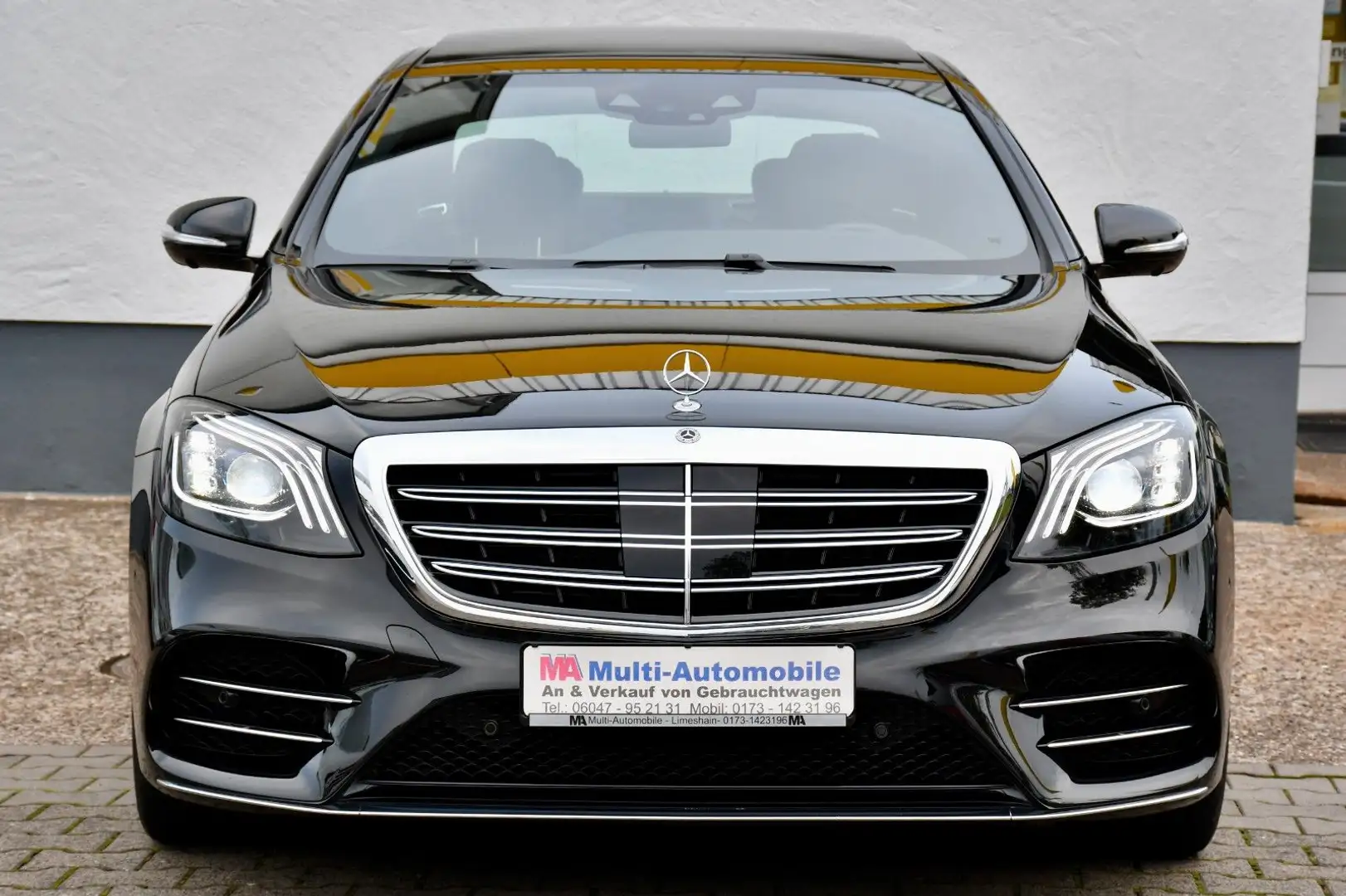 Mercedes-Benz S 350 S350d 4M L AMG Chauffeur Fond 360° Pano Stndhzg Schwarz - 2