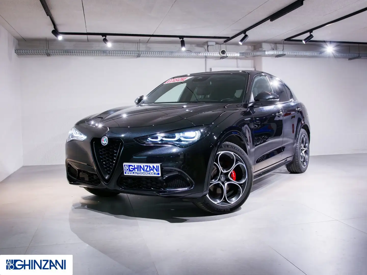 Alfa Romeo Stelvio 2.2 Turbodiesel 210 CV AT8 Q4 Veloce Schwarz - 2