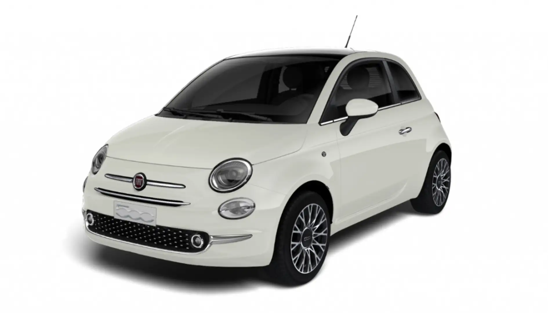 Fiat 500 II Hybrid 1.0 BSG 70 ch Blanc - 1