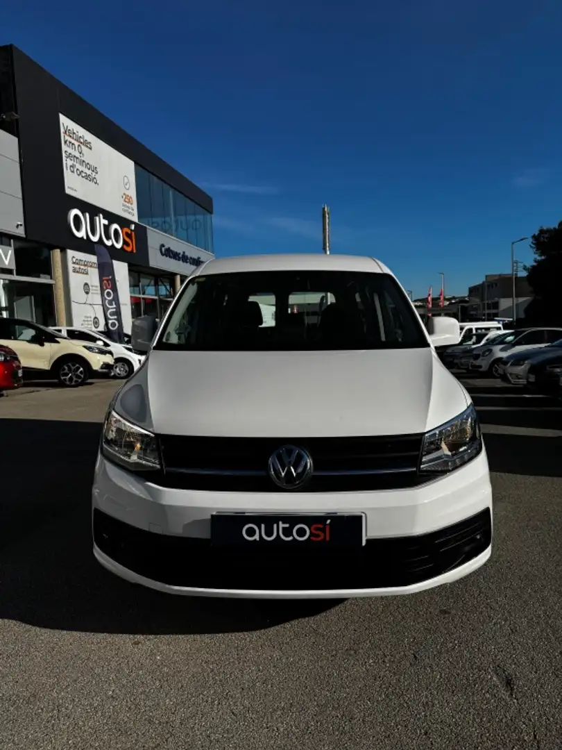Volkswagen Caddy 2.0 TDI 75KW KOMBI BMT 4P Білий - 1