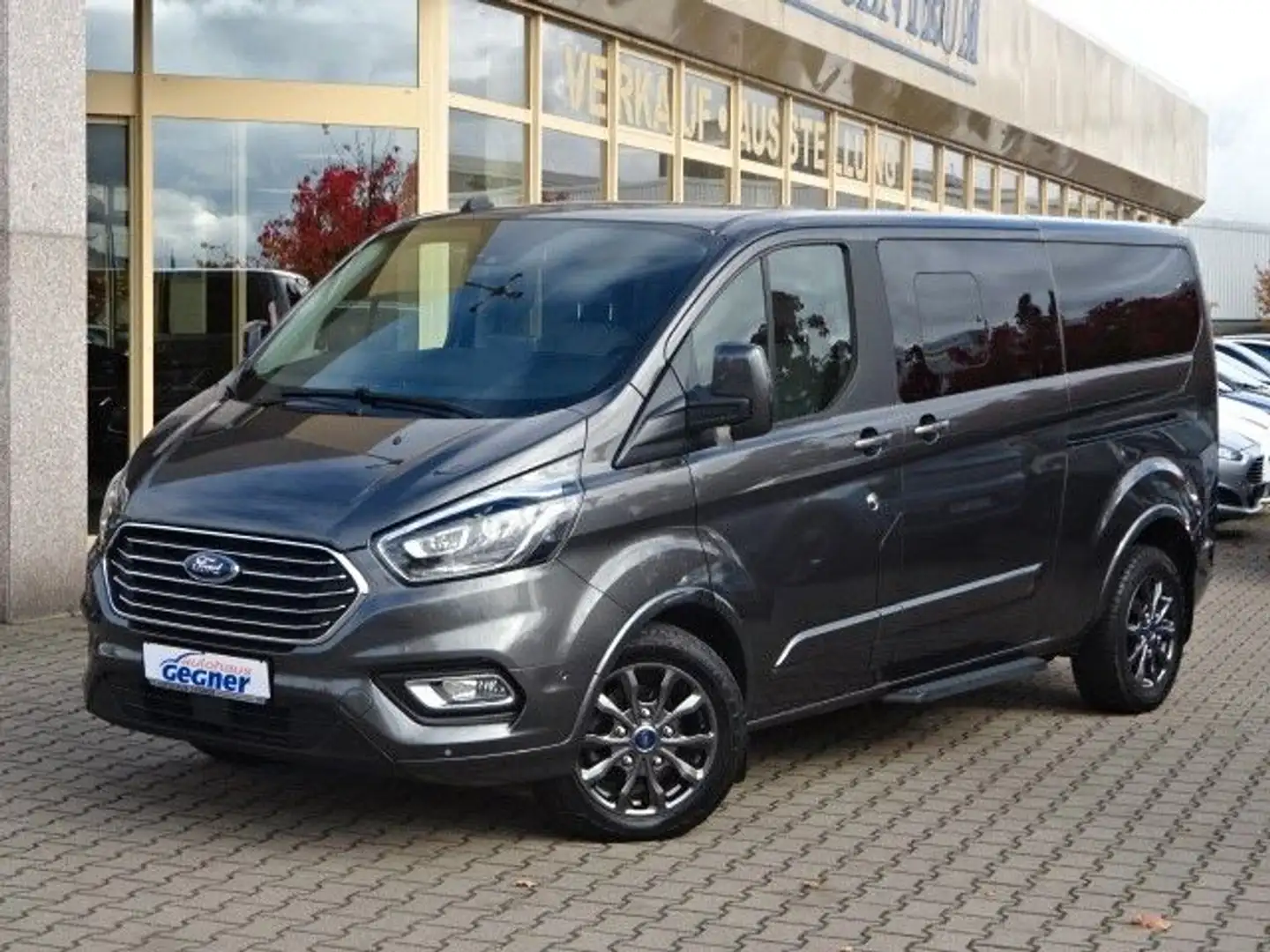 Ford Tourneo Custom 320 L2 Titanium Navi Leder Xenon Gris - 2