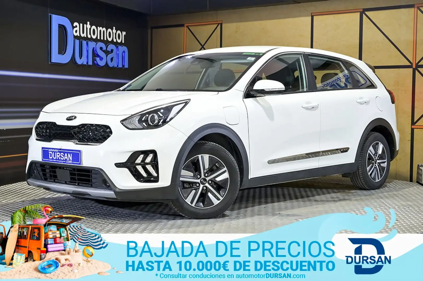 Kia Niro 1.6 GDi HEV 104kW 141CV Concept Weiß - 1