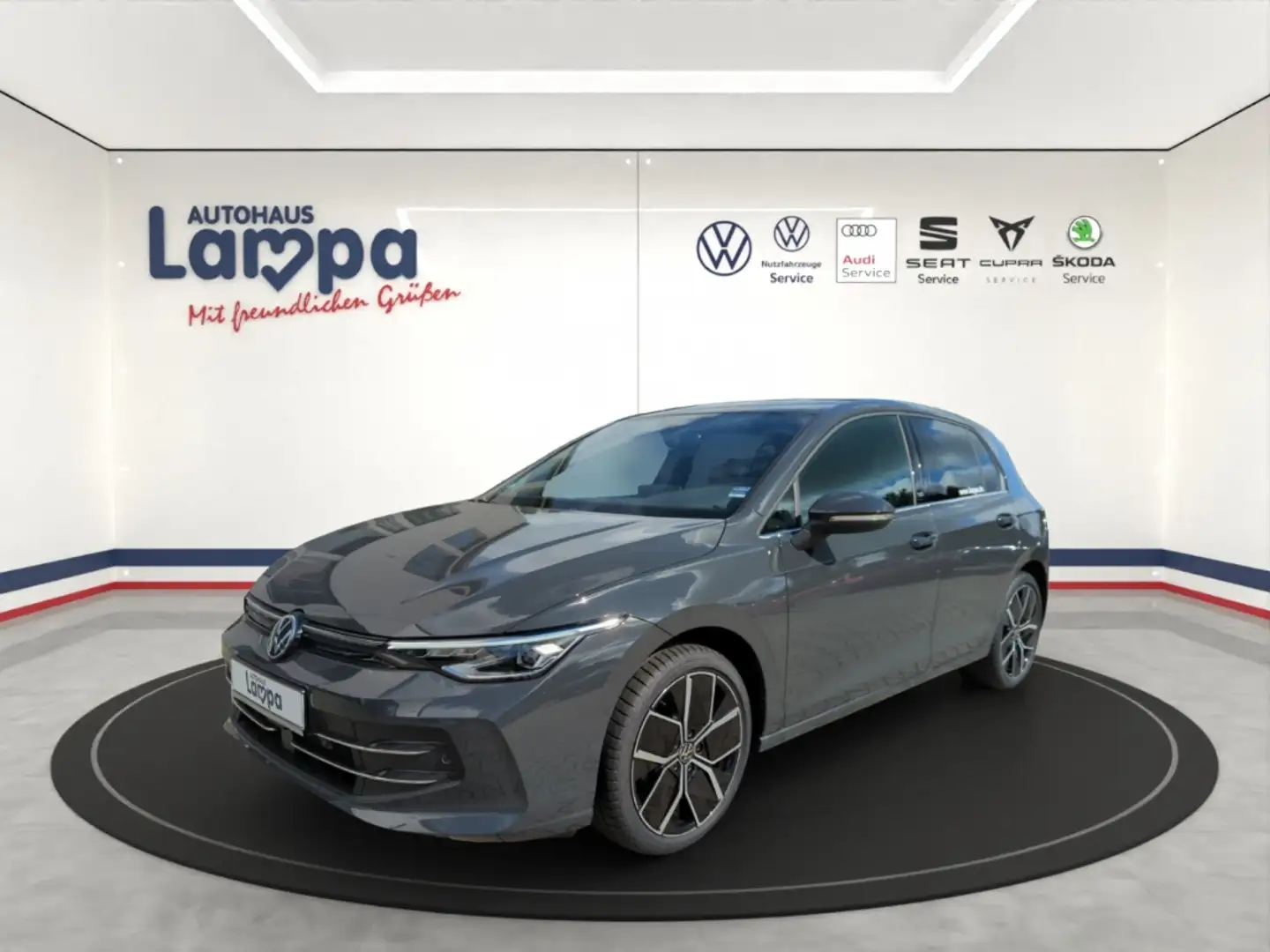 Volkswagen Golf VIII Style 1.5 TSI 6-Gang AHK,NAV,RFK,SHZ,ACC,LED Grau - 1