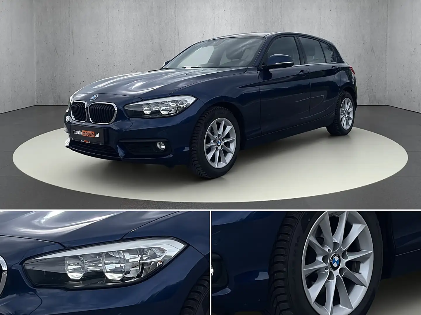 BMW 116 i Advantage Blau - 2