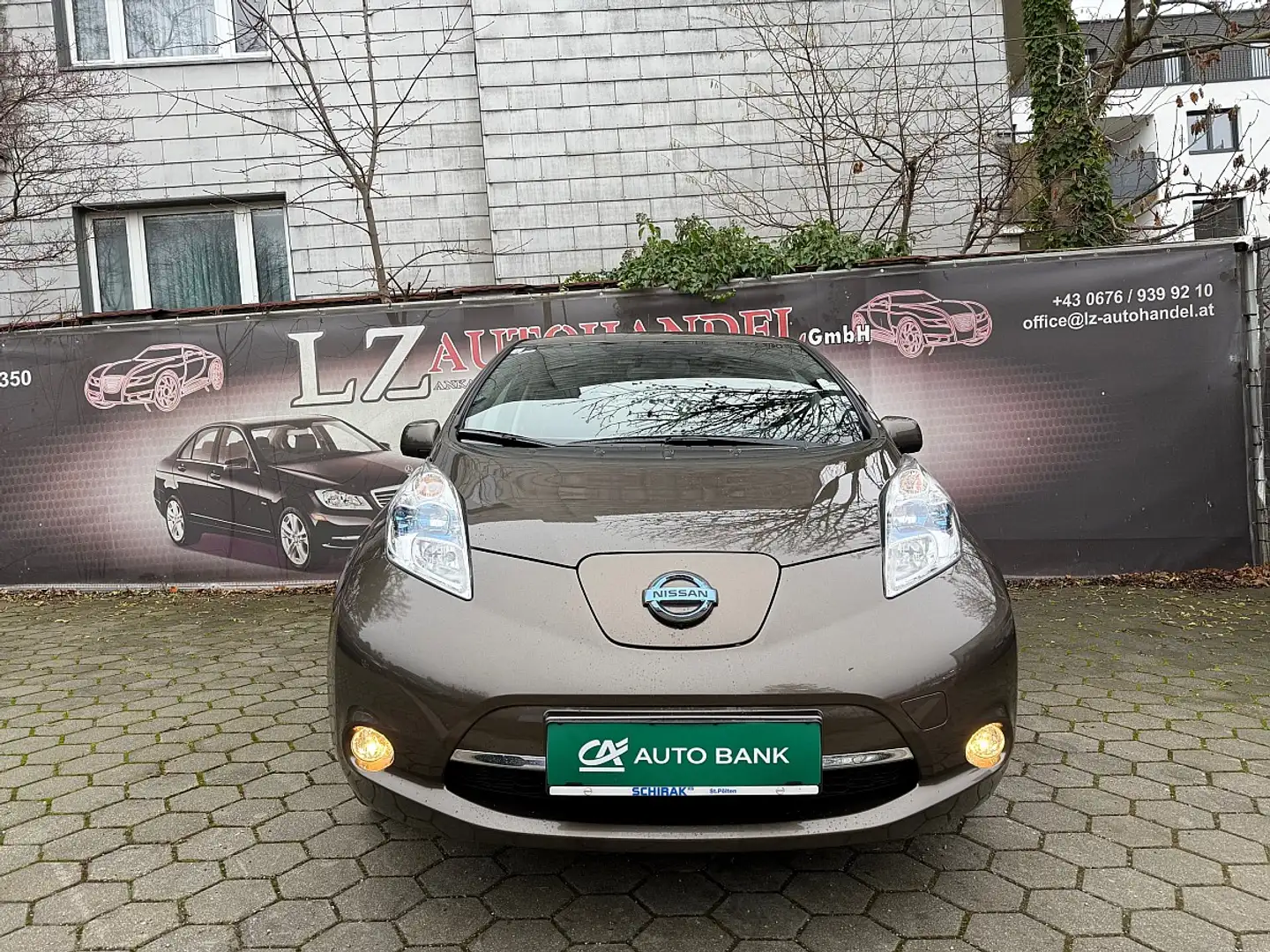 Nissan Leaf (mit Kaufbatterie) Tekna 30 kWh Brun - 2