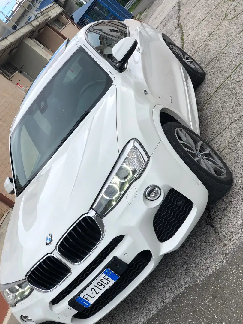 BMW X4 X4 F26 xdrive20d Msport auto my16 Bianco - 2