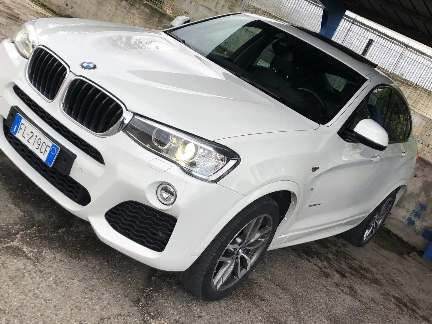 BMW X4 X4 F26 xdrive20d Msport auto my16 Bianco - 1