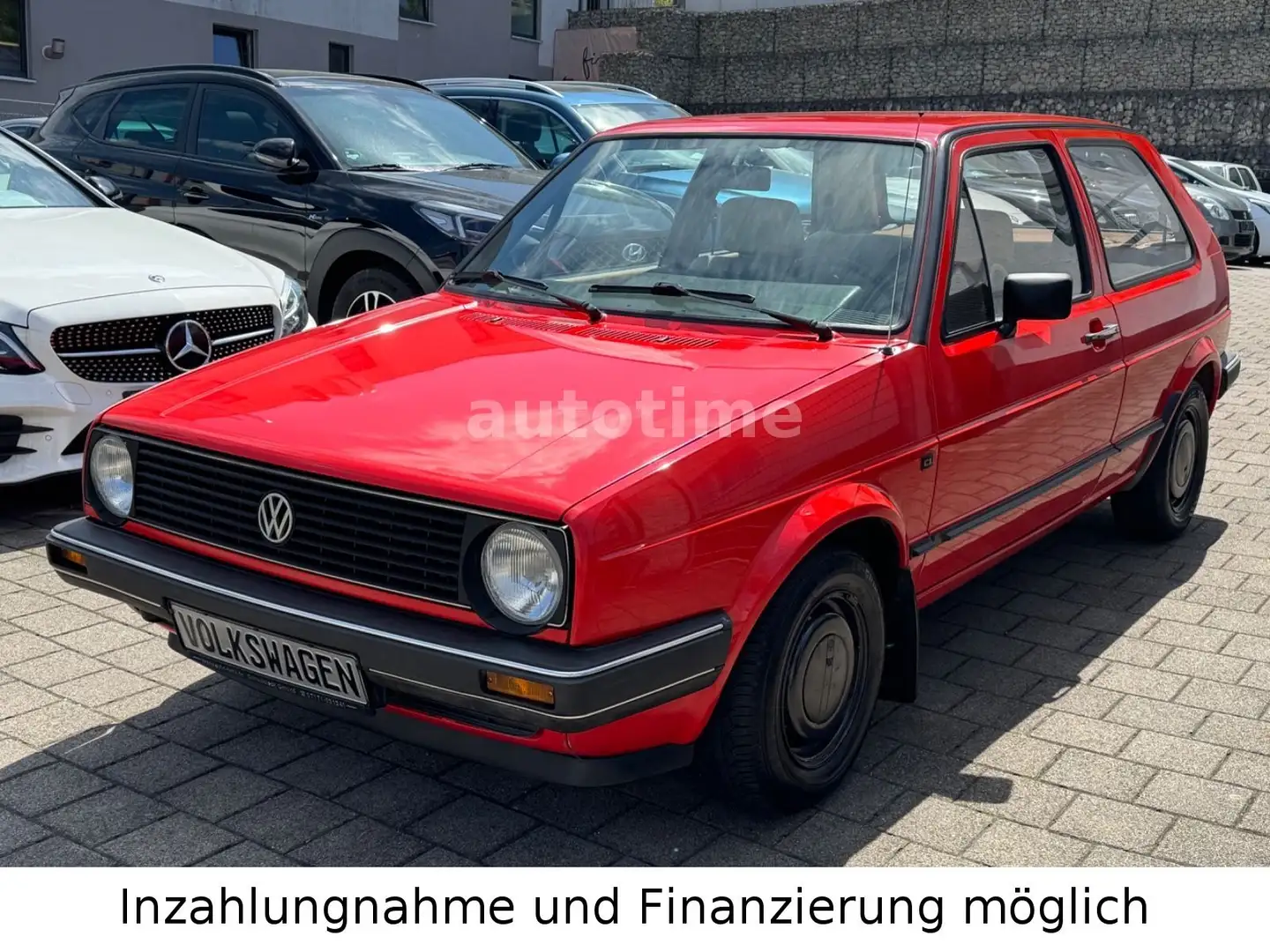 Volkswagen Golf II CL|AHK|H-Zulassung|1.Hand|TOP! Rojo - 1