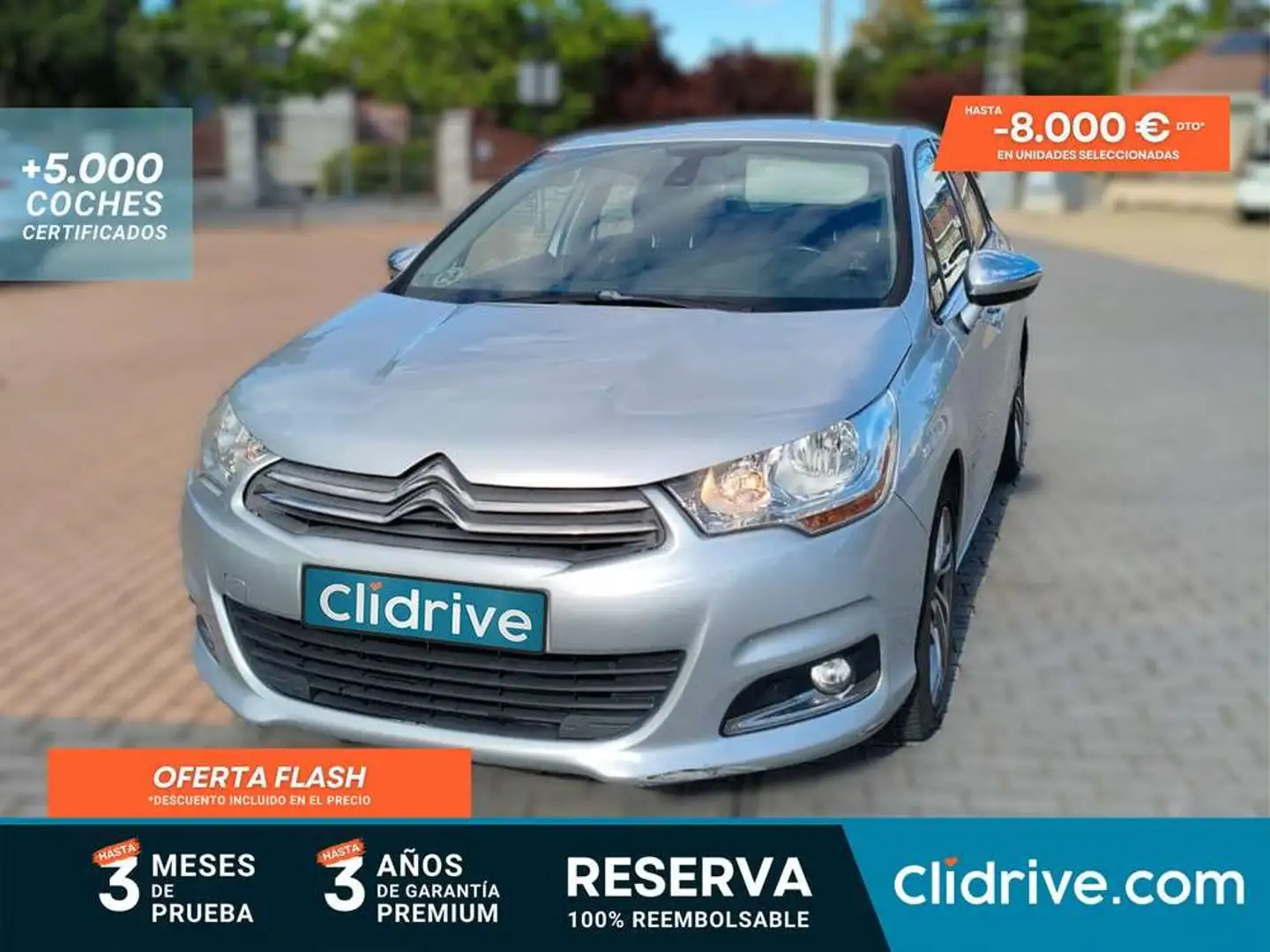 Citroen C4 1.6e-HDi Collection 110 Gris - 1