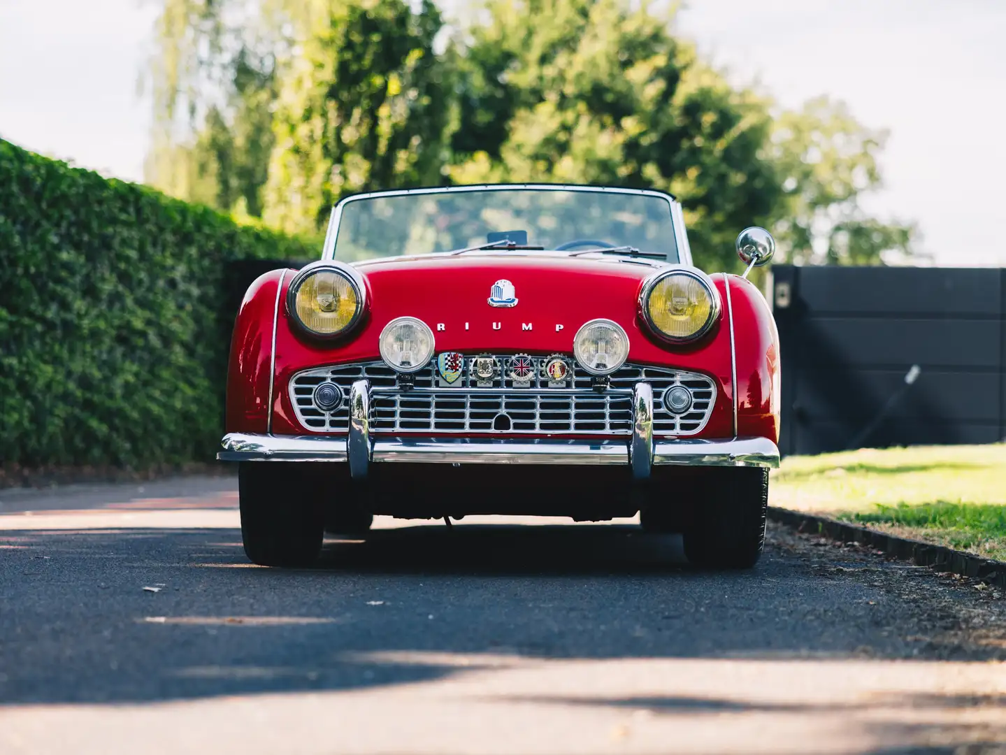 Triumph TR3 A Rojo - 2