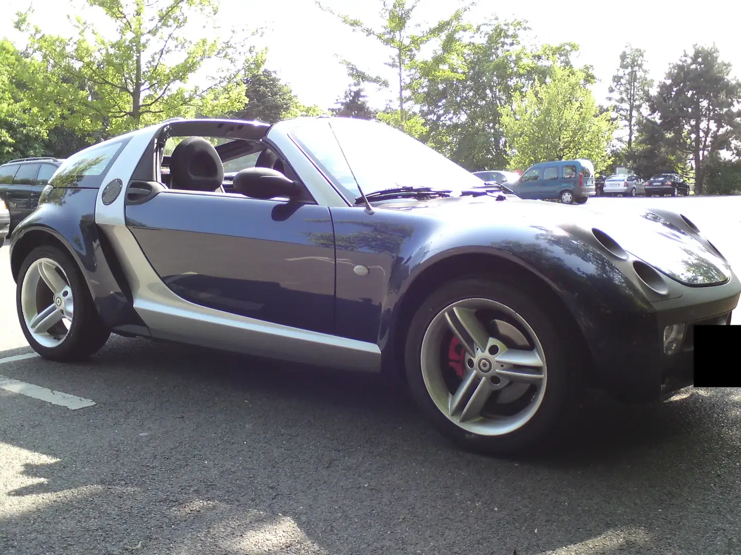 smart roadster smart roadster-coupe softtouch Bleu - 1