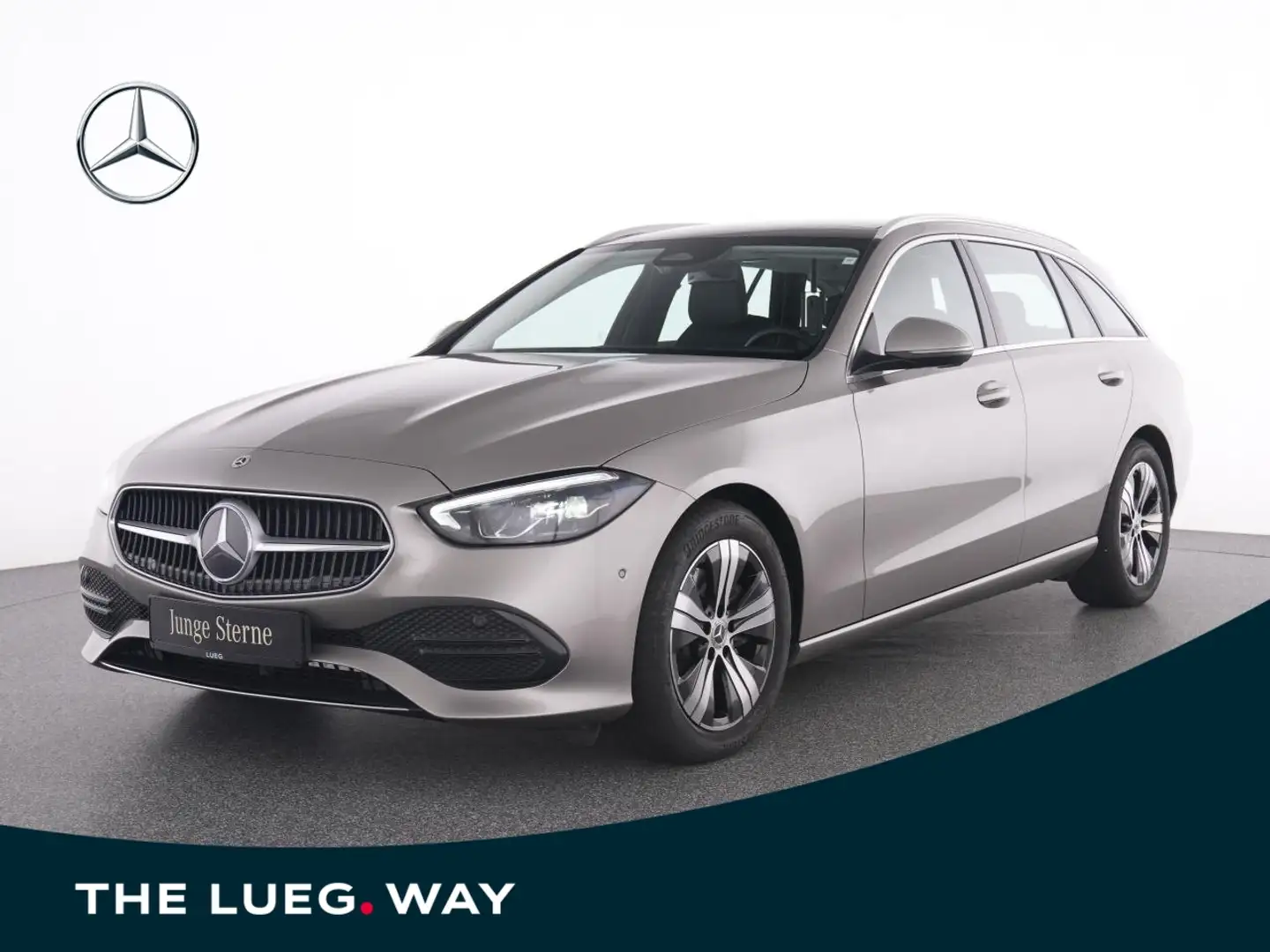 Mercedes-Benz C 200 d T Avantgarde+NaviPrem+Pano+LED+Distr+RFK Silber - 1