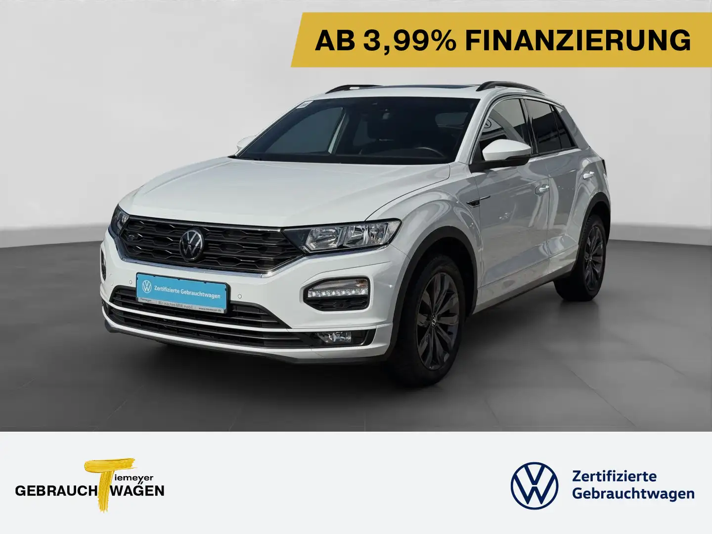 Volkswagen T-Roc 1.5 TSI DSG R-LINE PANO KEYLESS ACC KAMERA Bianco - 1