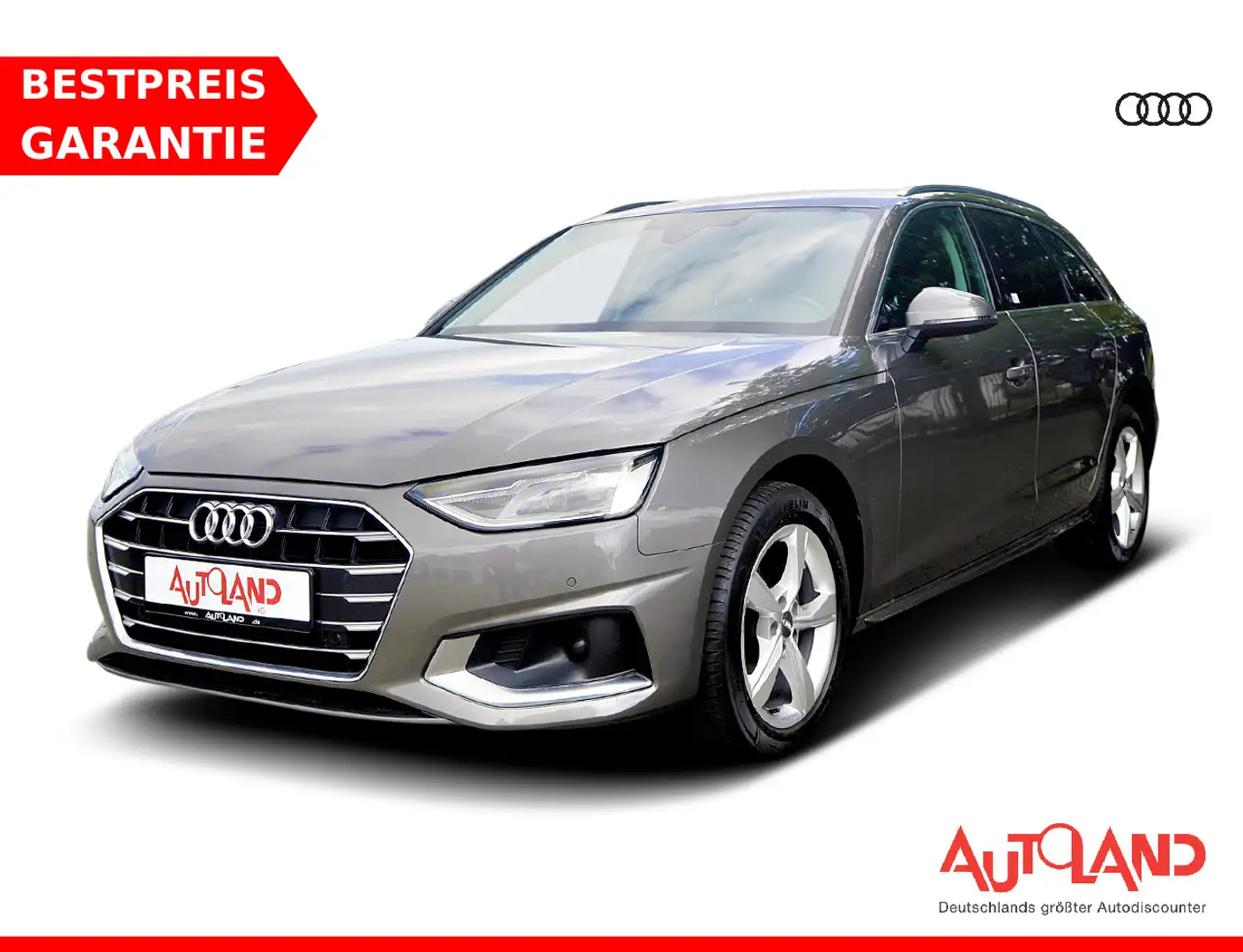 Audi A4 2.0 TDI Avant S-Tronic AHK LED App-Connect Gris - 1