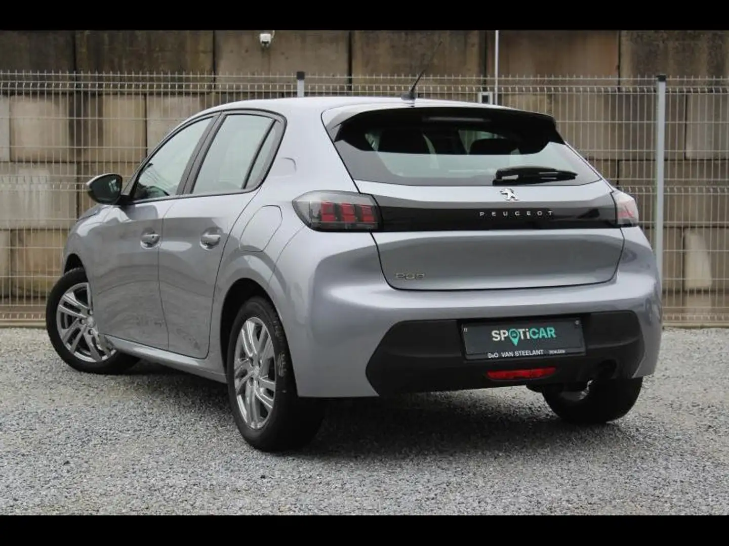 Peugeot 208 Style-NAV-CRUISE.C-ALU.VELGEN Grigio - 2