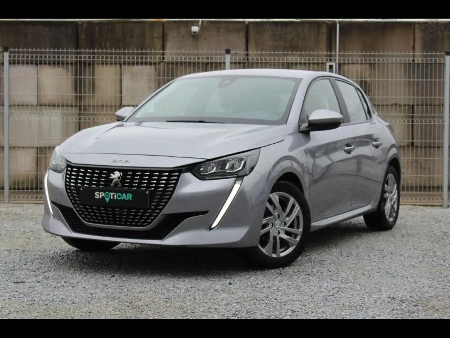 Peugeot 208 Style-NAV-CRUISE.C-ALU.VELGEN Grigio - 1
