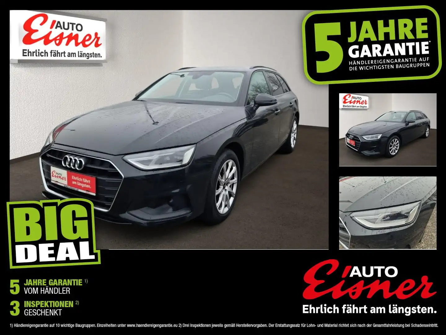 Audi A4 Avant 35 TFSI S-tronic MMI Navigation plus Schwarz - 1