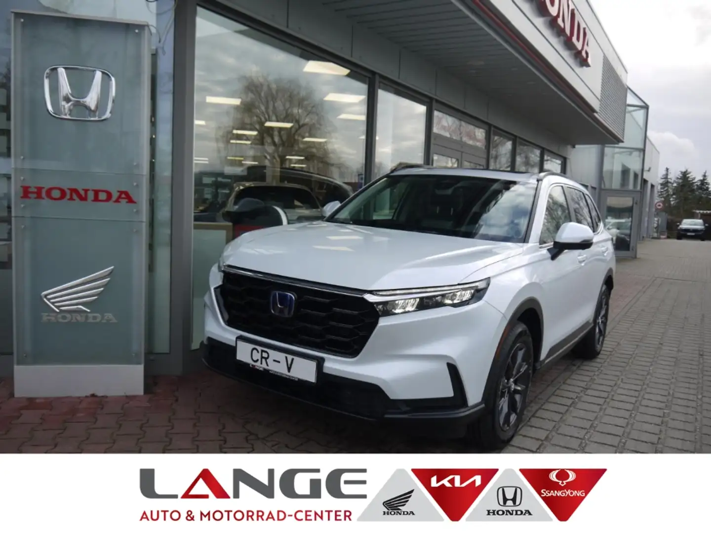Honda CR-V e HEV i-MMD HYBRID EU6d Hybrid 2.0 Automatik Advan Blanc - 1
