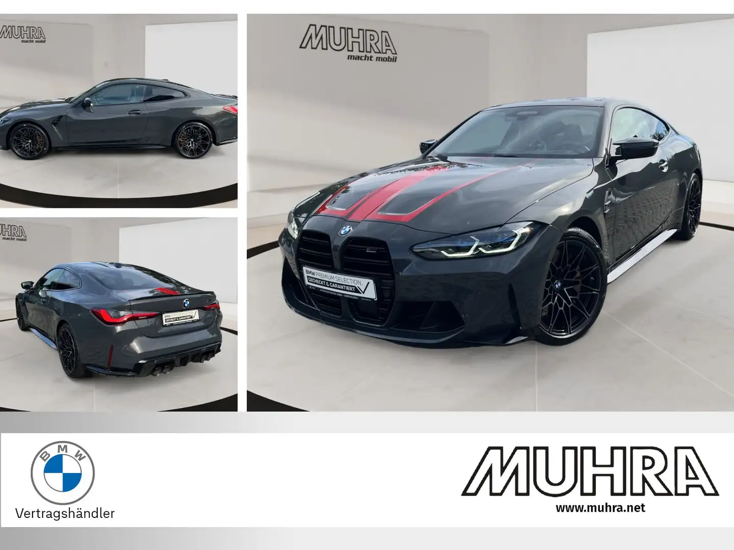 BMW M4 Competition xDrive Carbonschalensitz Keramik Brems Grey - 1
