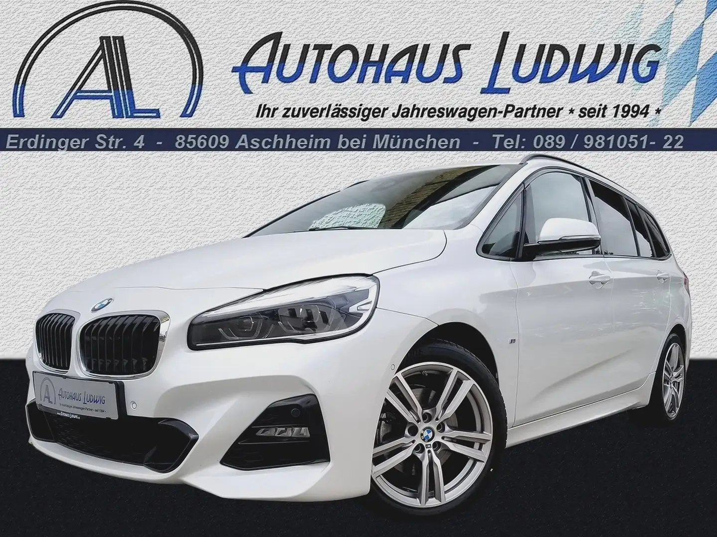 BMW 218 i Aut GranTourer*M-Sport*7-Sitze*AHK*18"*NP:50.485 Schwarz - 1