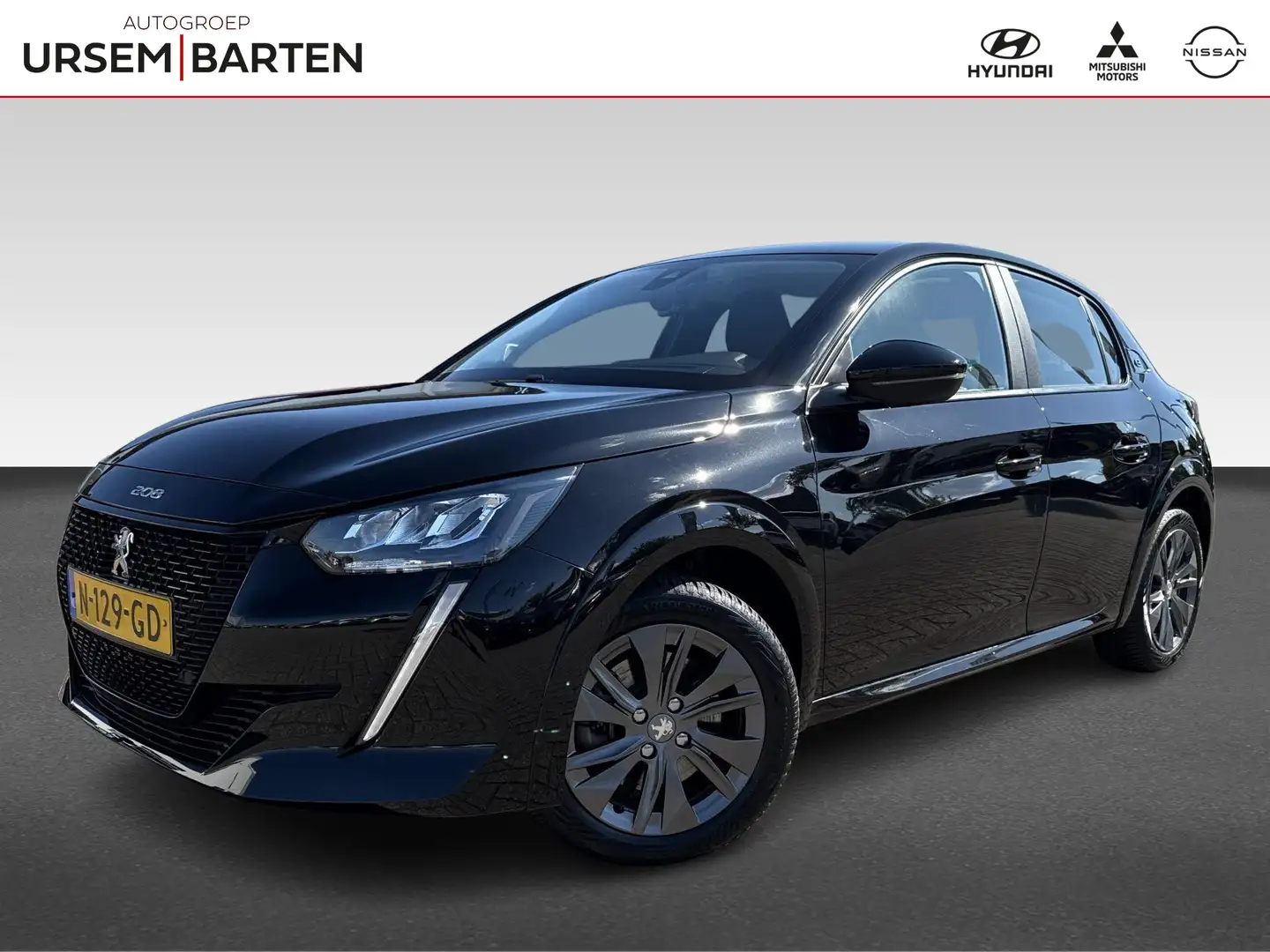 Peugeot e-208 EV Active Pack 50 kWh Noir - 1