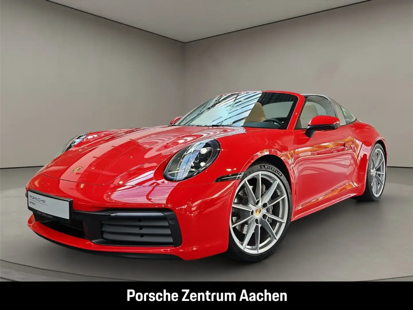 Porsche 992 911 Targa 4 Sportabgasanlage BOSE 21-Zoll Rood - 1