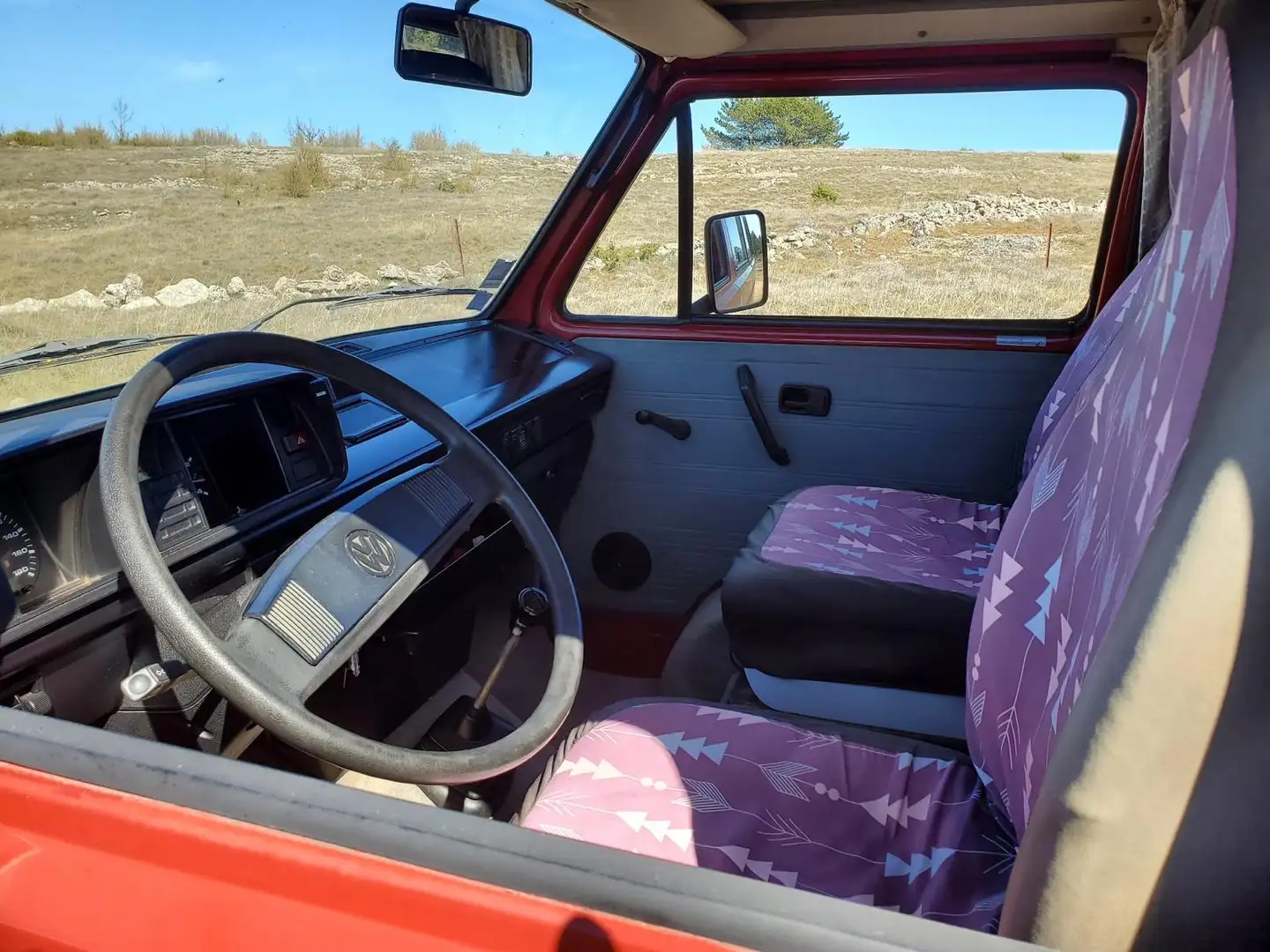 Volkswagen T3 Piros - 1