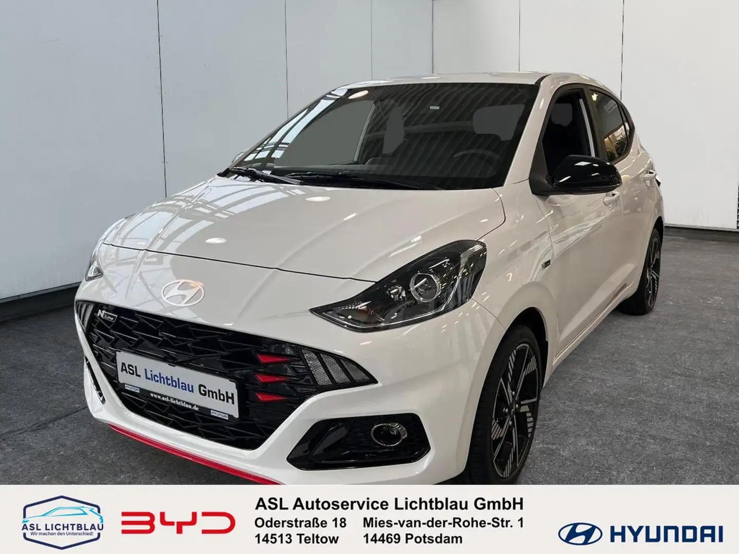 Hyundai i10 FL 1.0 T-GDI 5-MT 2WD N LINE 1.0 Blanco - 1