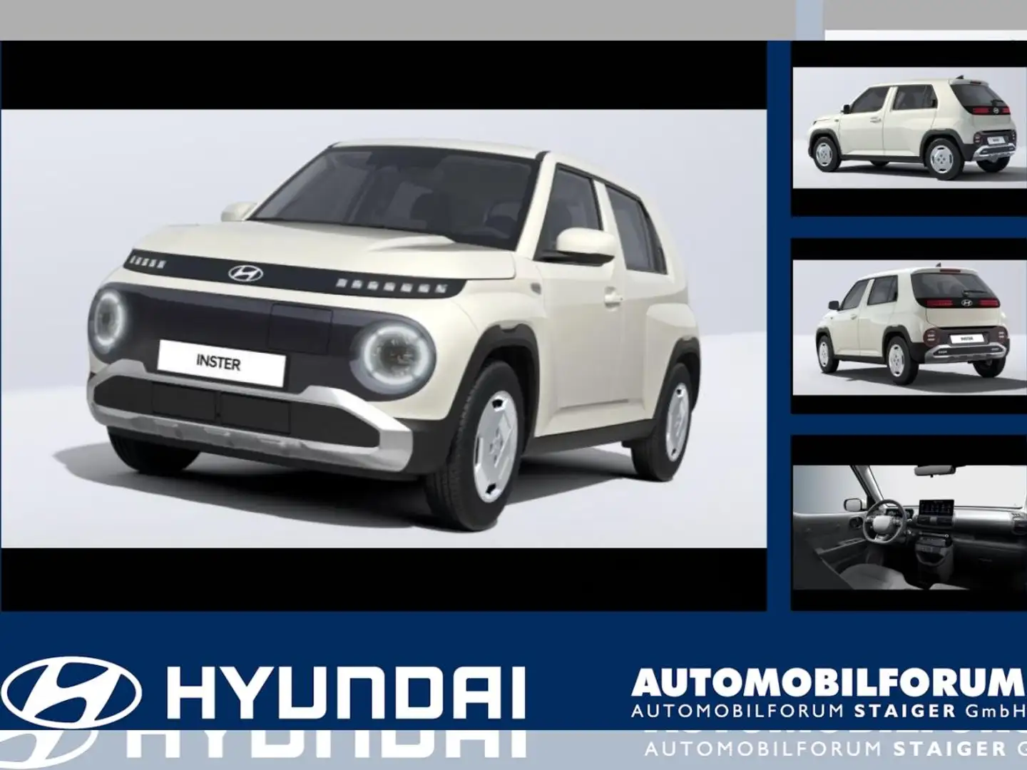 Hyundai Inster Select Neues Modell // inkl. Effizienz-Paket Beige - 1