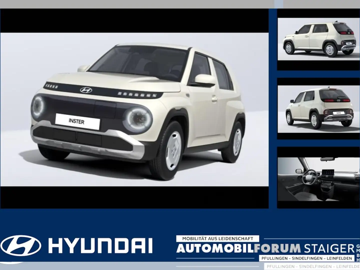 Hyundai Inster Select Neues Modell // inkl. Wärmepumpe Beige - 1