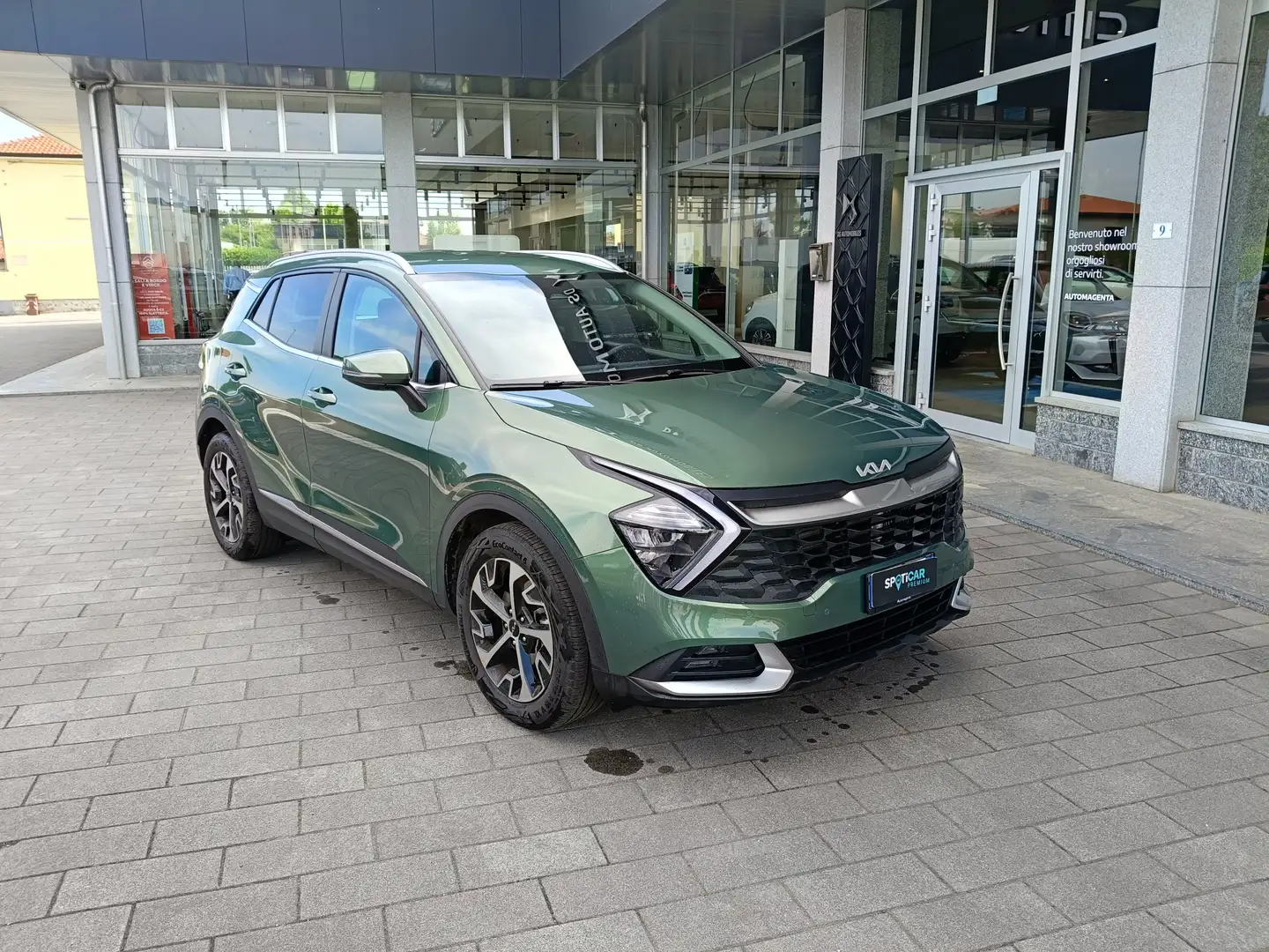 Kia Sportage MHEV 1.6 Mild Hybrid 160cv Manuale STYLE Usato Groen - 1