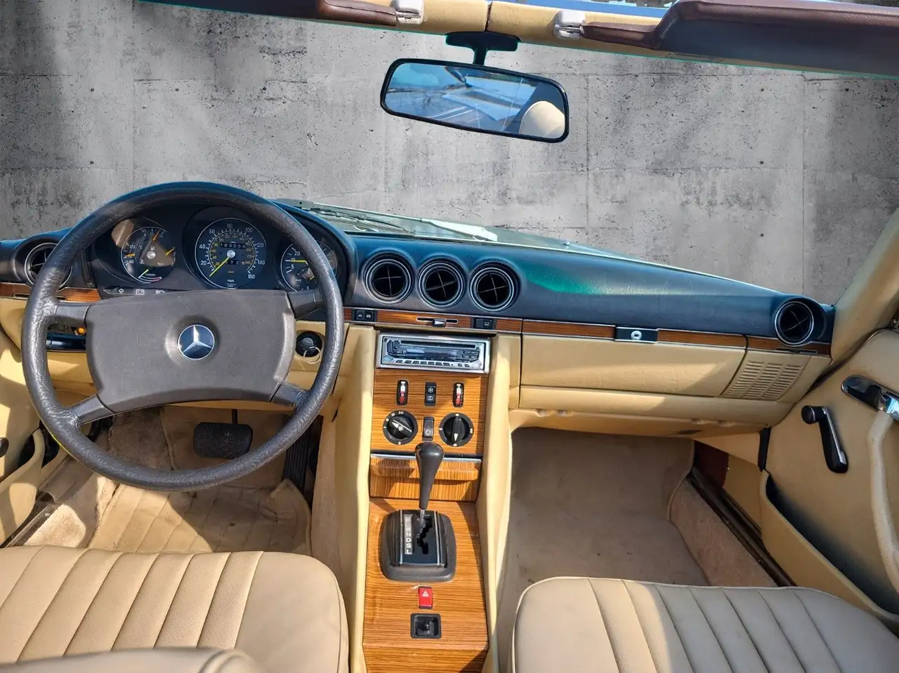 Mercedes-Benz SL 280 Baureihe W107 Modell "SL 280 Cabrio" VIELES NEU, foto 10