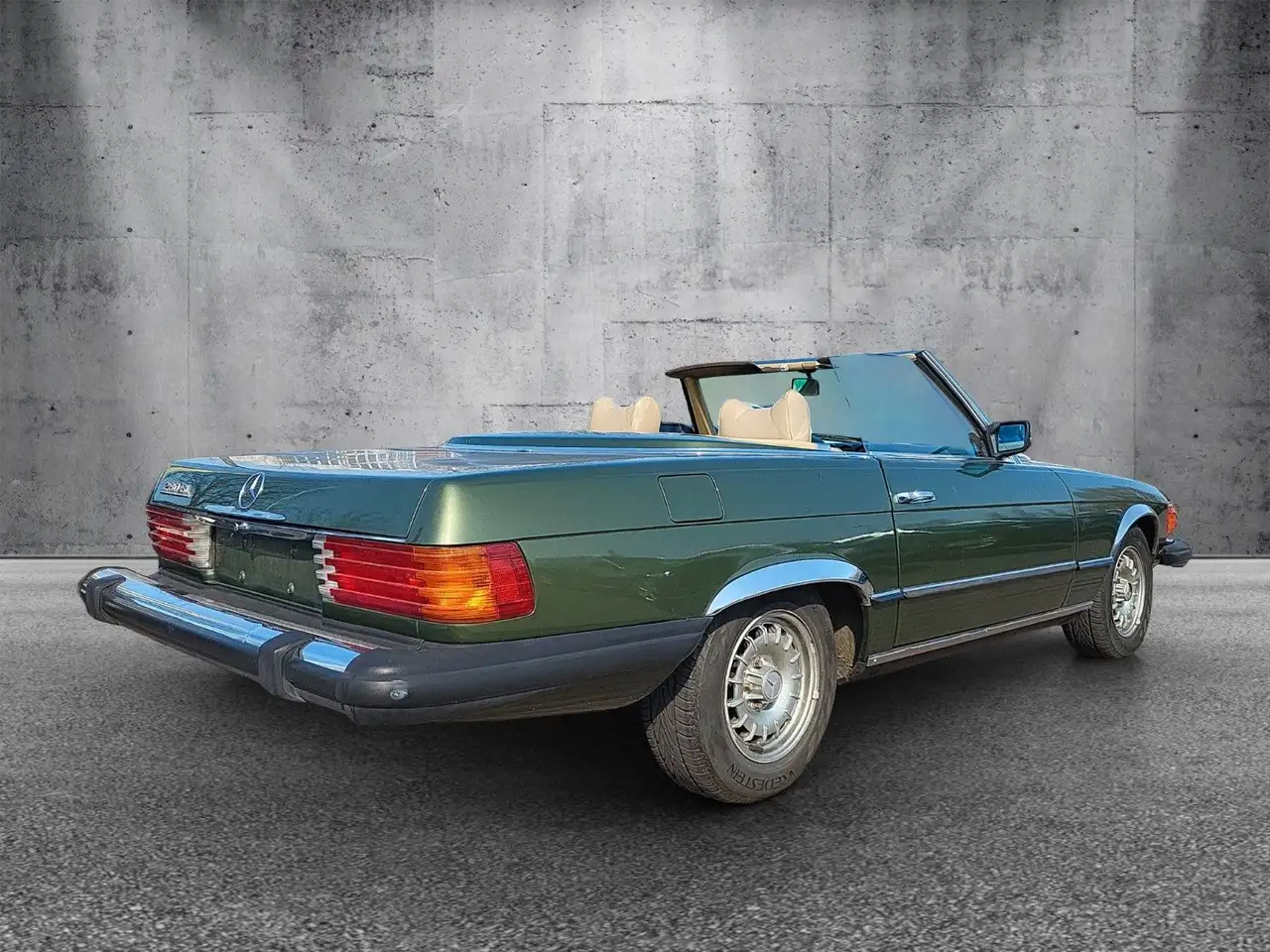 Mercedes-Benz SL 280 Baureihe W107 Modell "SL 280 Cabrio" VIELES NEU, foto 4