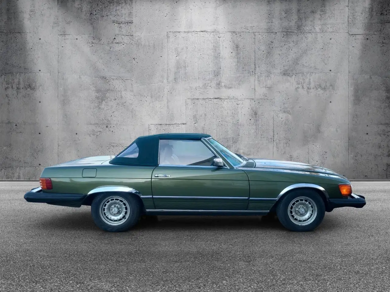 Mercedes-Benz SL 280 Baureihe W107 Modell "SL 280 Cabrio" VIELES NEU, foto 8
