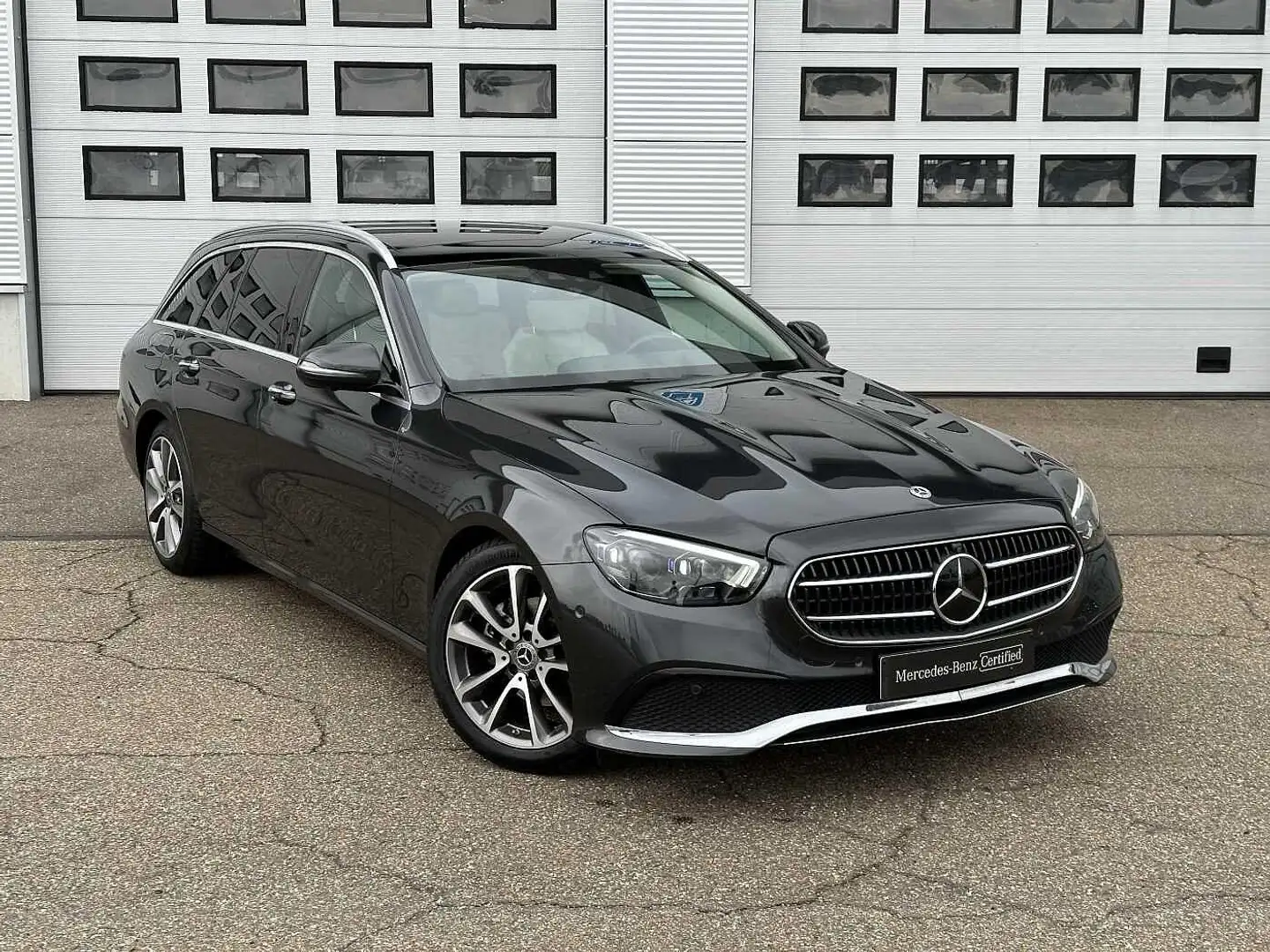 Mercedes-Benz E 200 200d break*pano dak* *4 JAAR GARANTIE* Grijs - 2