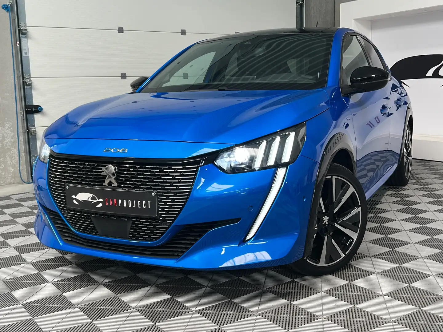 Peugeot 208 208 1.2 PureTech GT Line (EU6.3)/TOIT PANO/GPS/CAM Bleu - 1
