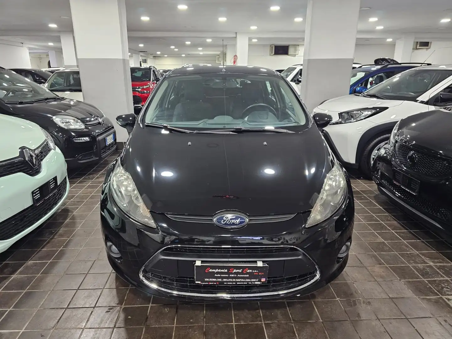 Ford Fiesta 5 PORTE TITANIUM 1.4 TDCI 70CV - TAGLIANDATA Negro - 2
