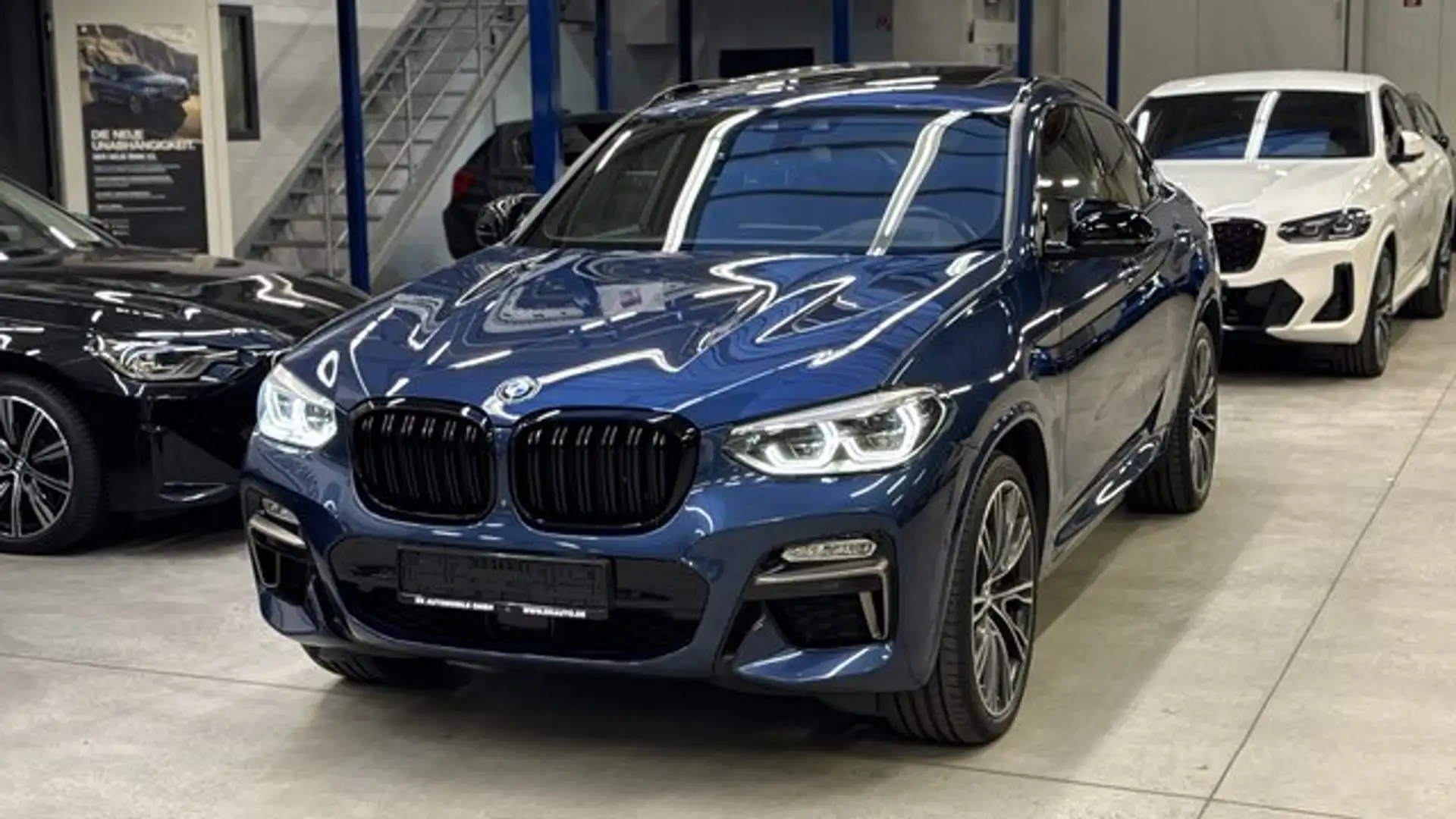 BMW X4 M40i Sport-Aut./KAMERA/PANORAMA/ANHÄNGER/HUD/ Blau - 2