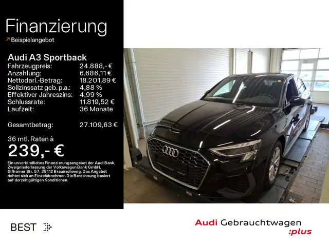 Audi A3 S line 35 TFSI ACC, Kamera, Navi