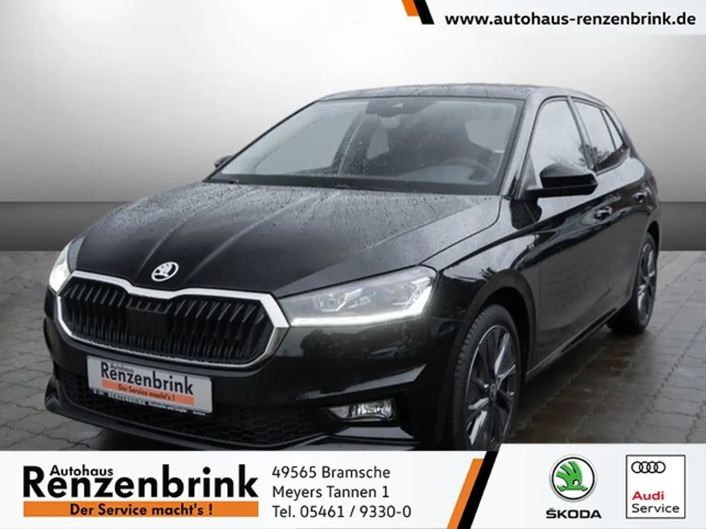 Skoda Fabia 1.0 TSI Drive Schwarz - 1