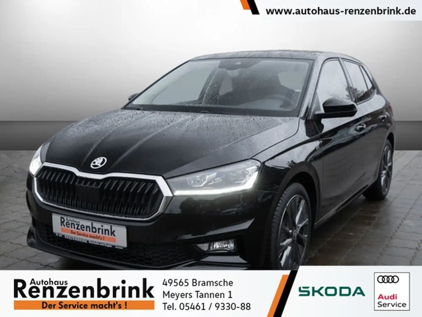 Skoda Fabia 1.0 TSI Drive Schwarz - 1