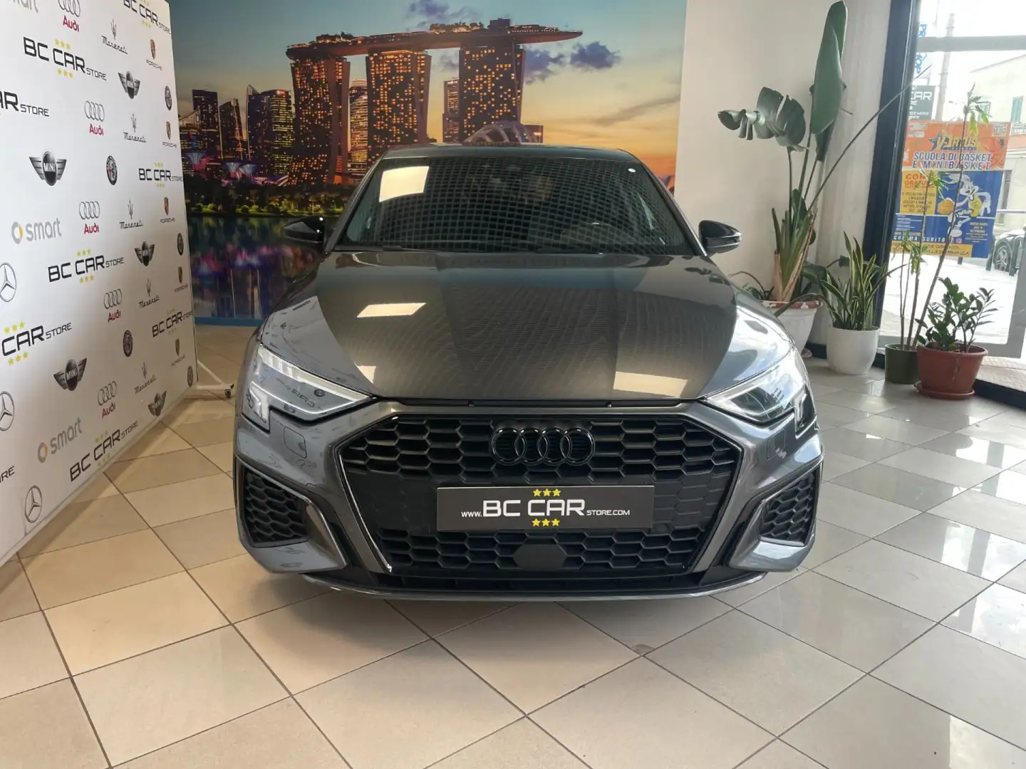 Audi A3 SPB 30 TDI S tronic S Line Edition Gris - 2