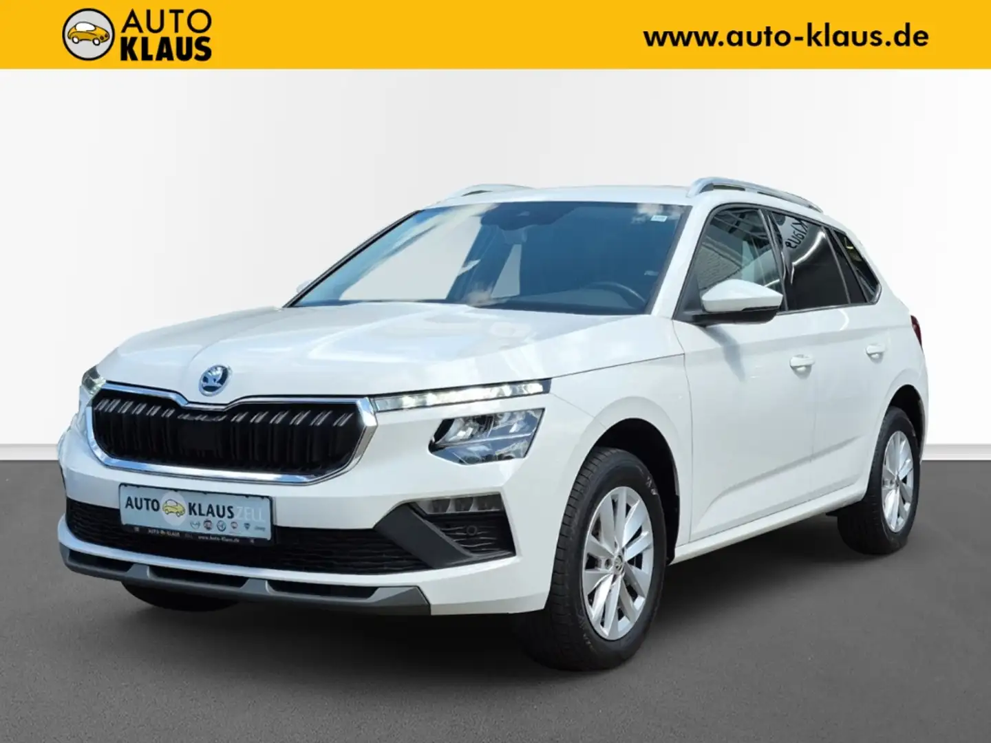 Skoda Kamiq 1.0 TSI Selection Voll-LED CarPlay Kamera Weiß - 1