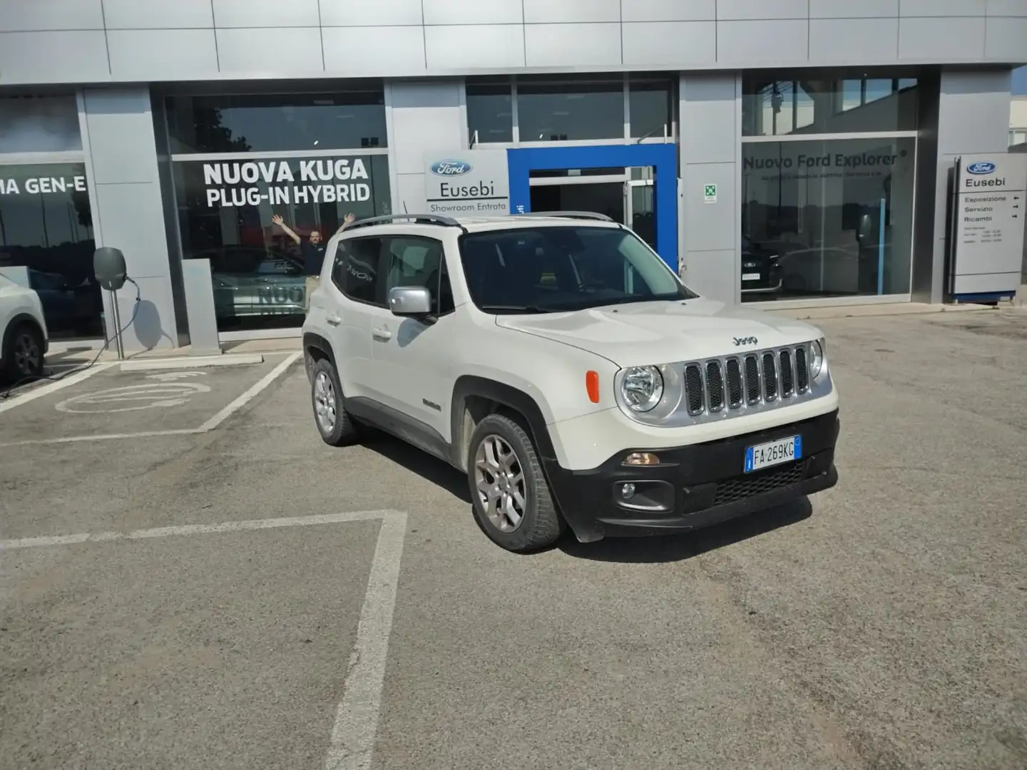 Jeep Renegade 1.6 Mjt 120 CV Limited Bianco - 1