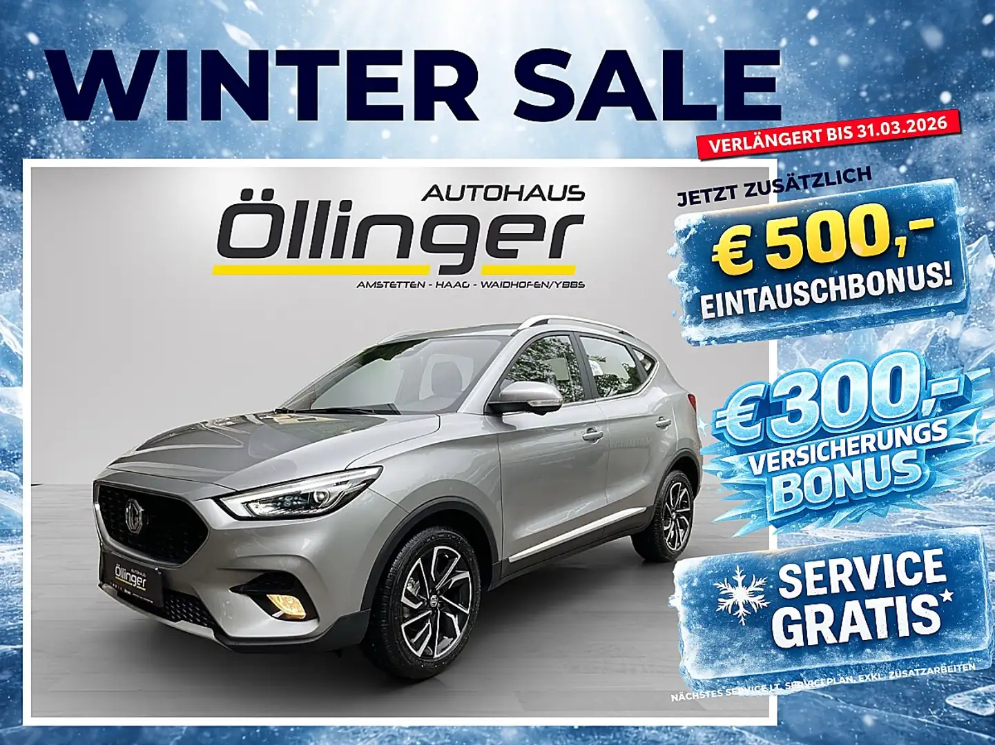 MG ZS 1.5 VTi Luxury Silber - 1