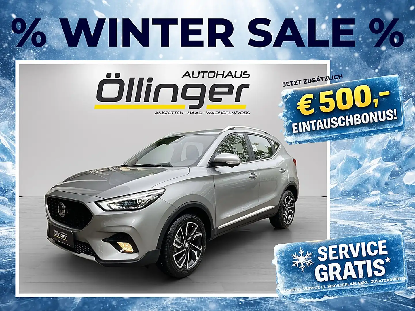 MG ZS 1.5 VTi Luxury Silber - 1